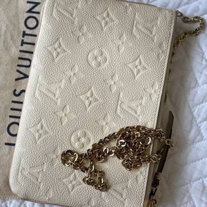 Authentic Louis Vuitton Empriente Double Zip